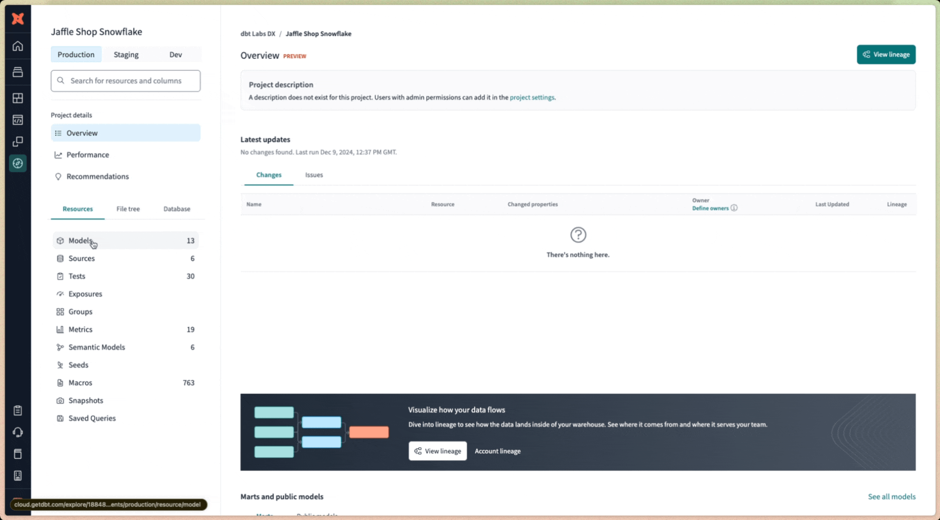 Access data health signals in multiple places in dbt Catalog. Access data health signals in multiple places in dbt Catalog.